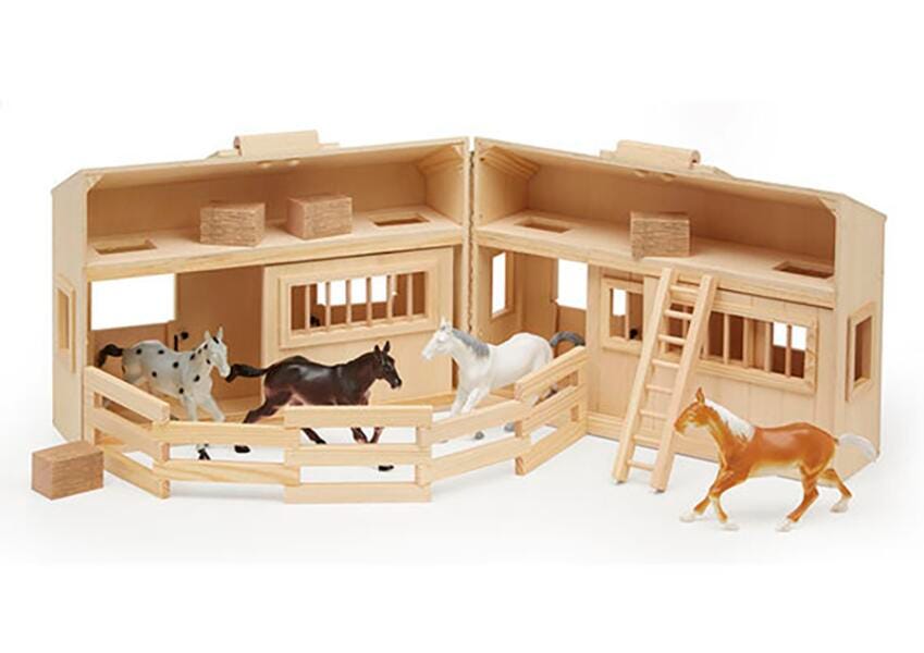 Melissa and Doug Wooden Stable Horses